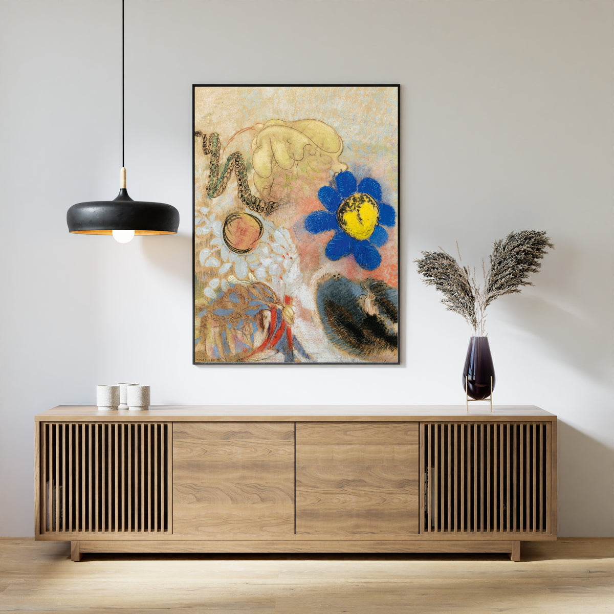 Odilon Redon — Underwater Flora | Symbolist Art Print