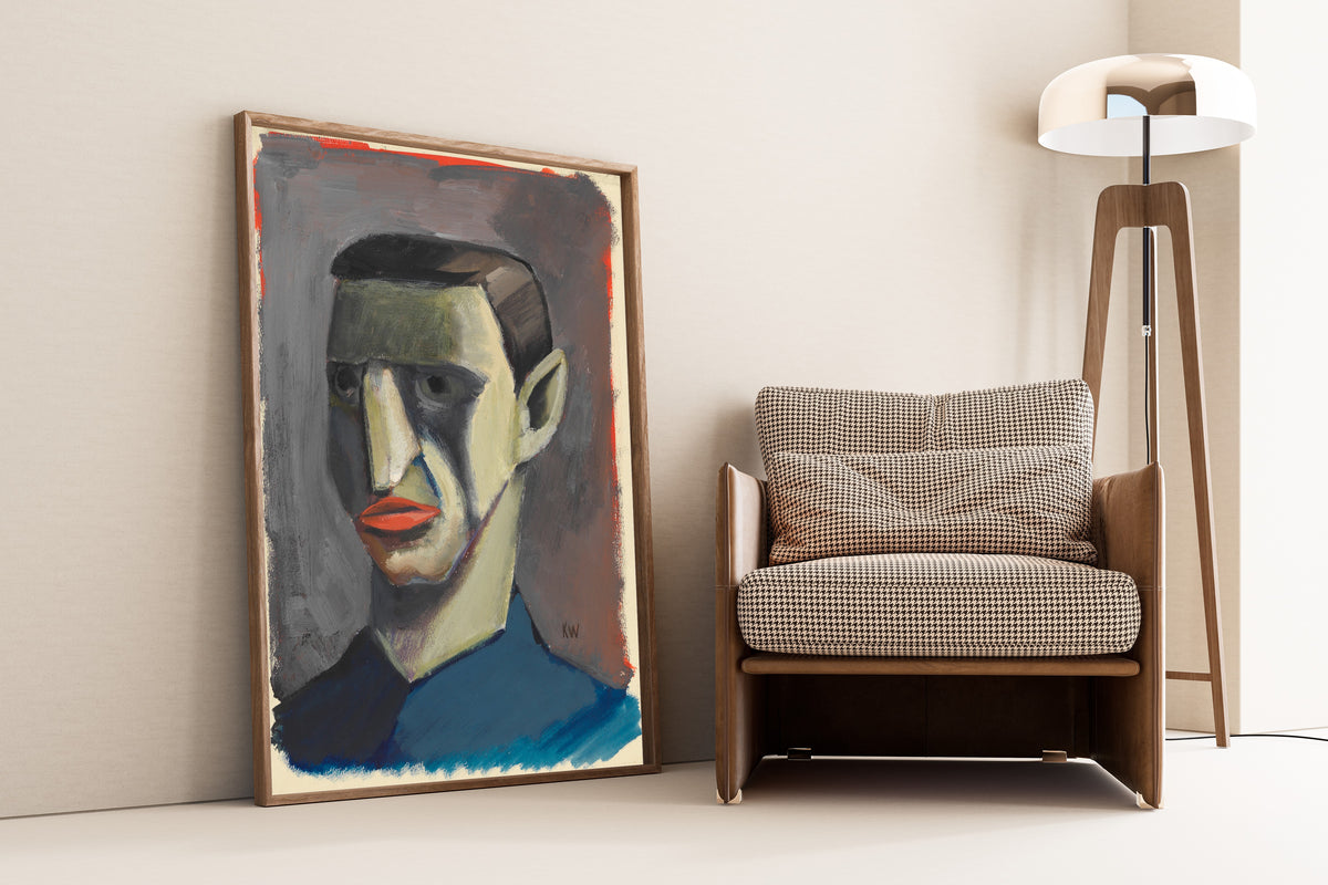 Karl Wiener — Untitled IV | Modernist Art Print