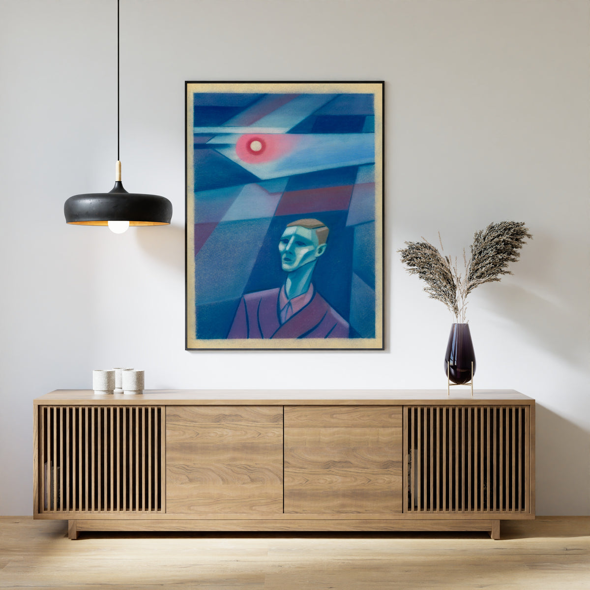 Karl Wiener — Untitled (Portrait) | Expressionist Art Print