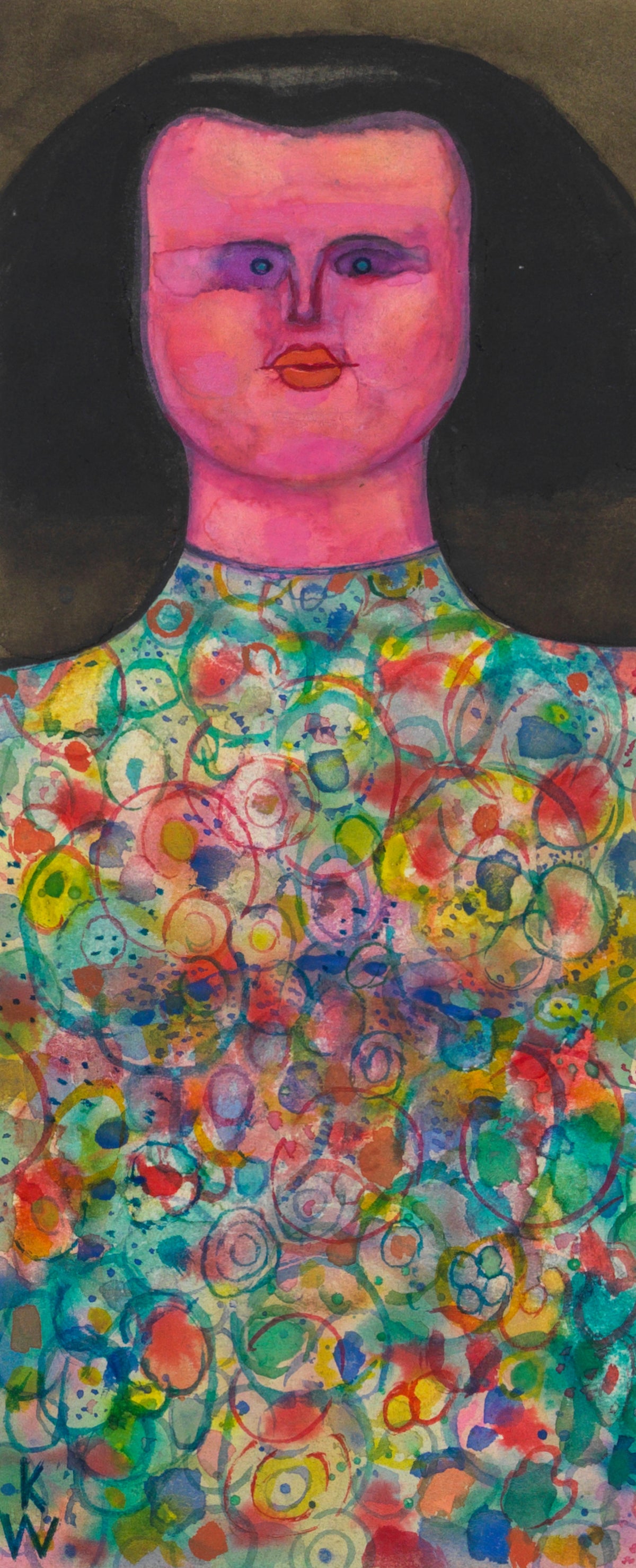 Karl Wiener — Untitled (from The 150 Sheets, No. 19) | Expressionist Art Print