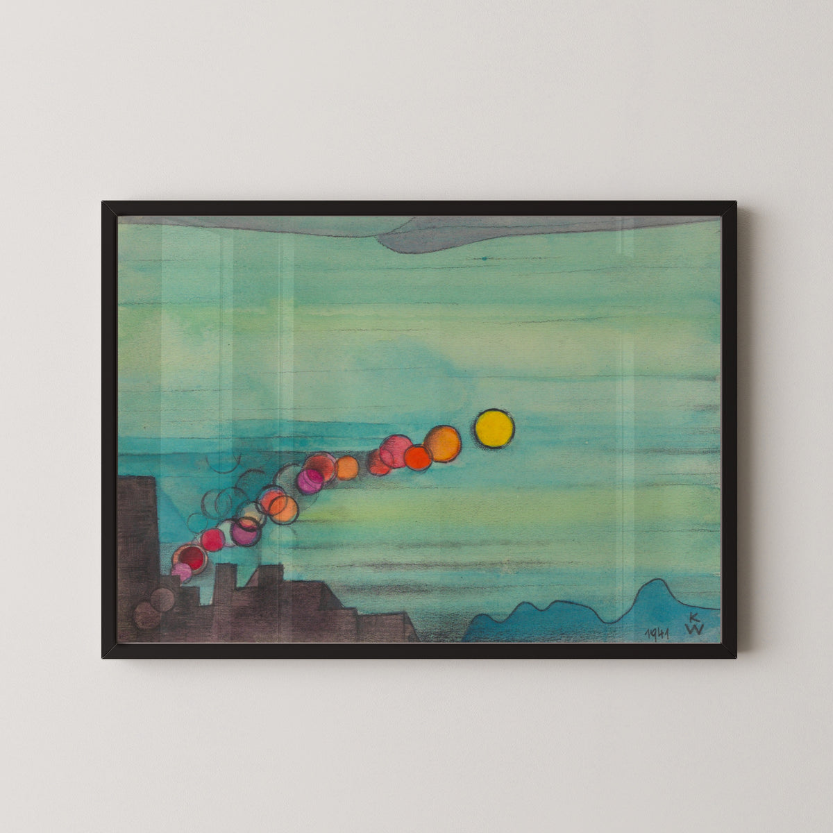 Karl Wiener — Untitled (from The 150 Sheets, No. 26) | Surreal Art Print