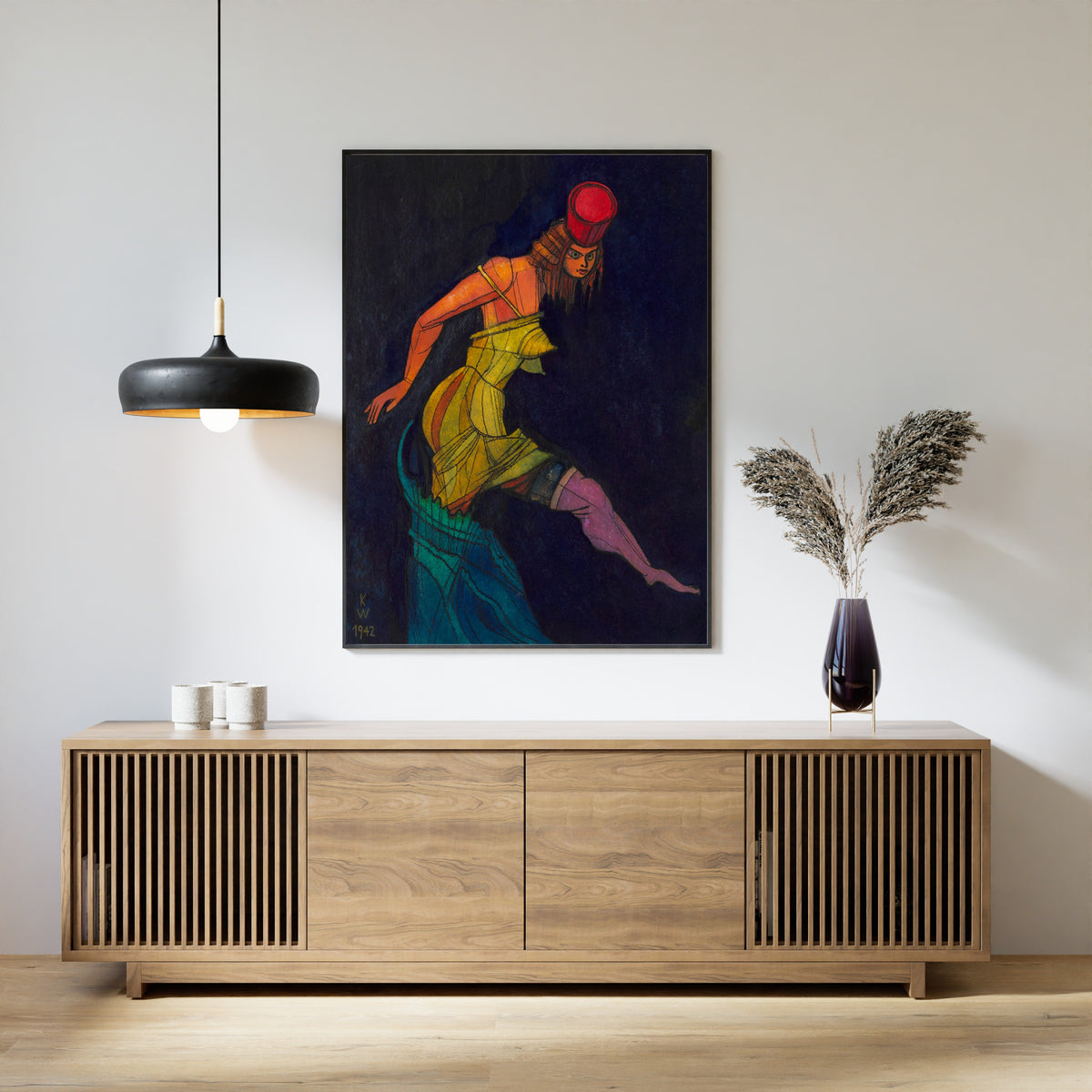 Karl Wiener — Untitled (from The 150 Sheets, No. 33) | Expressionist Art Print