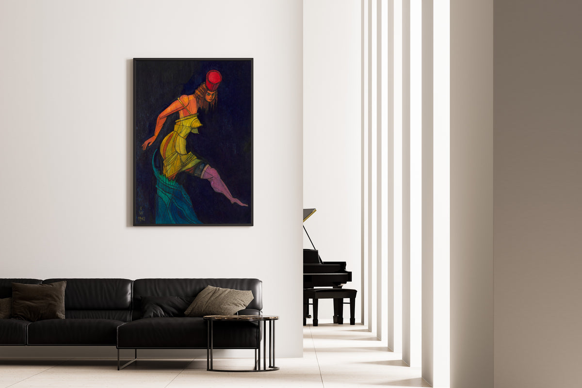 Karl Wiener — Untitled (from The 150 Sheets, No. 33) | Expressionist Art Print