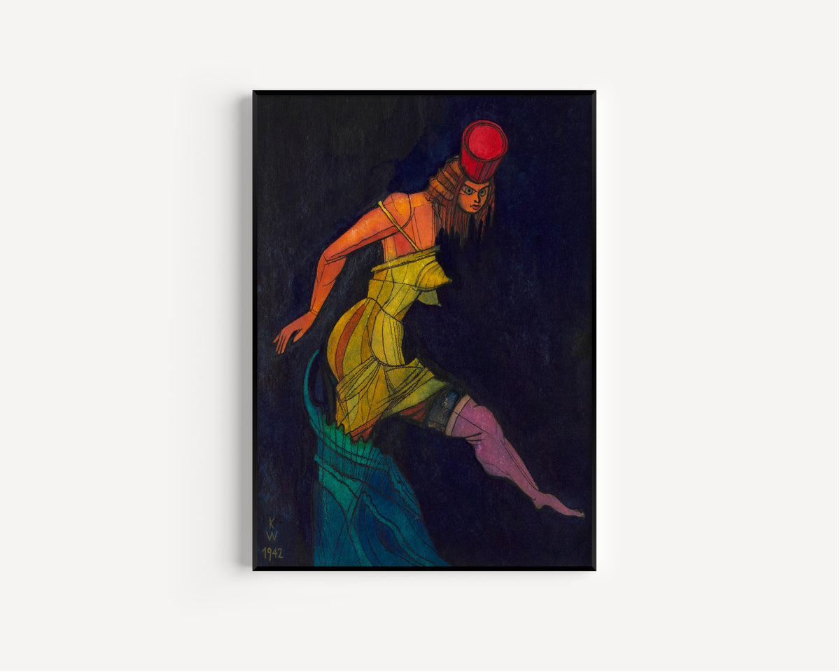 Karl Wiener — Untitled (from The 150 Sheets, No. 33) | Expressionist Art Print