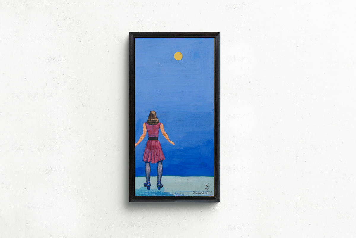 Karl Wiener — Untitled (from The 150 Sheets, No. 34) | Expressionist Art Print