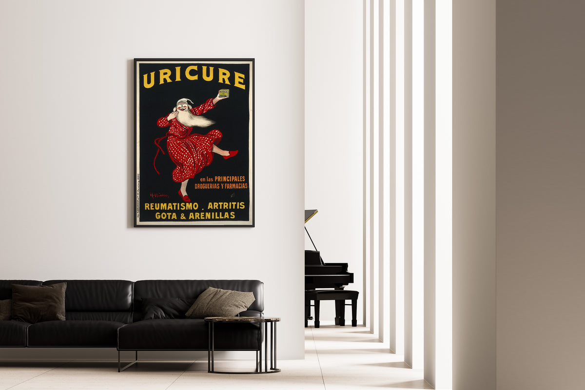 Leonetto Cappiello — Uricure | Vintage Poster Print