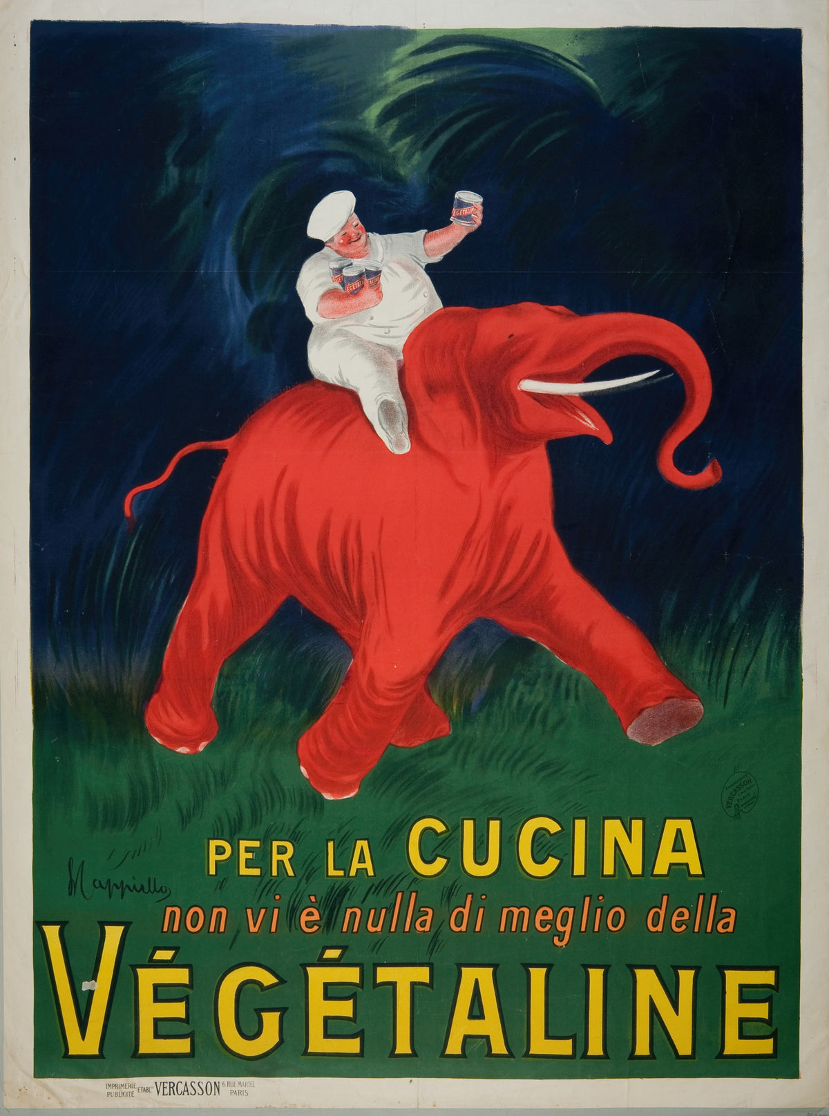 Leonetto Cappiello — Végétaline | Vintage Poster Print