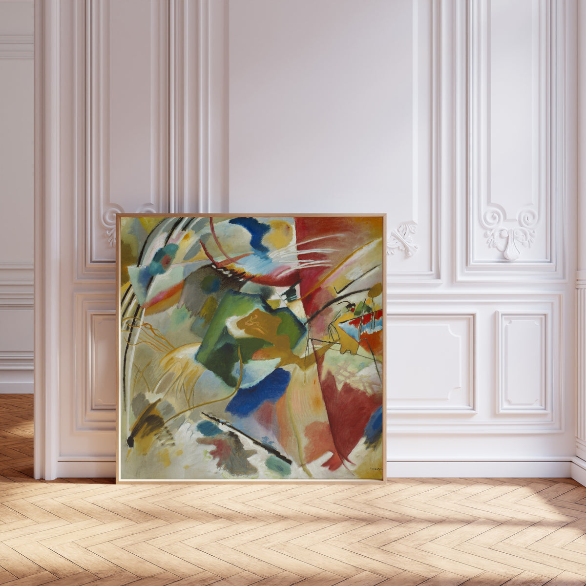 Wassily Kandinsky — Painting with Green Center | Expressionist Fine Art Print
