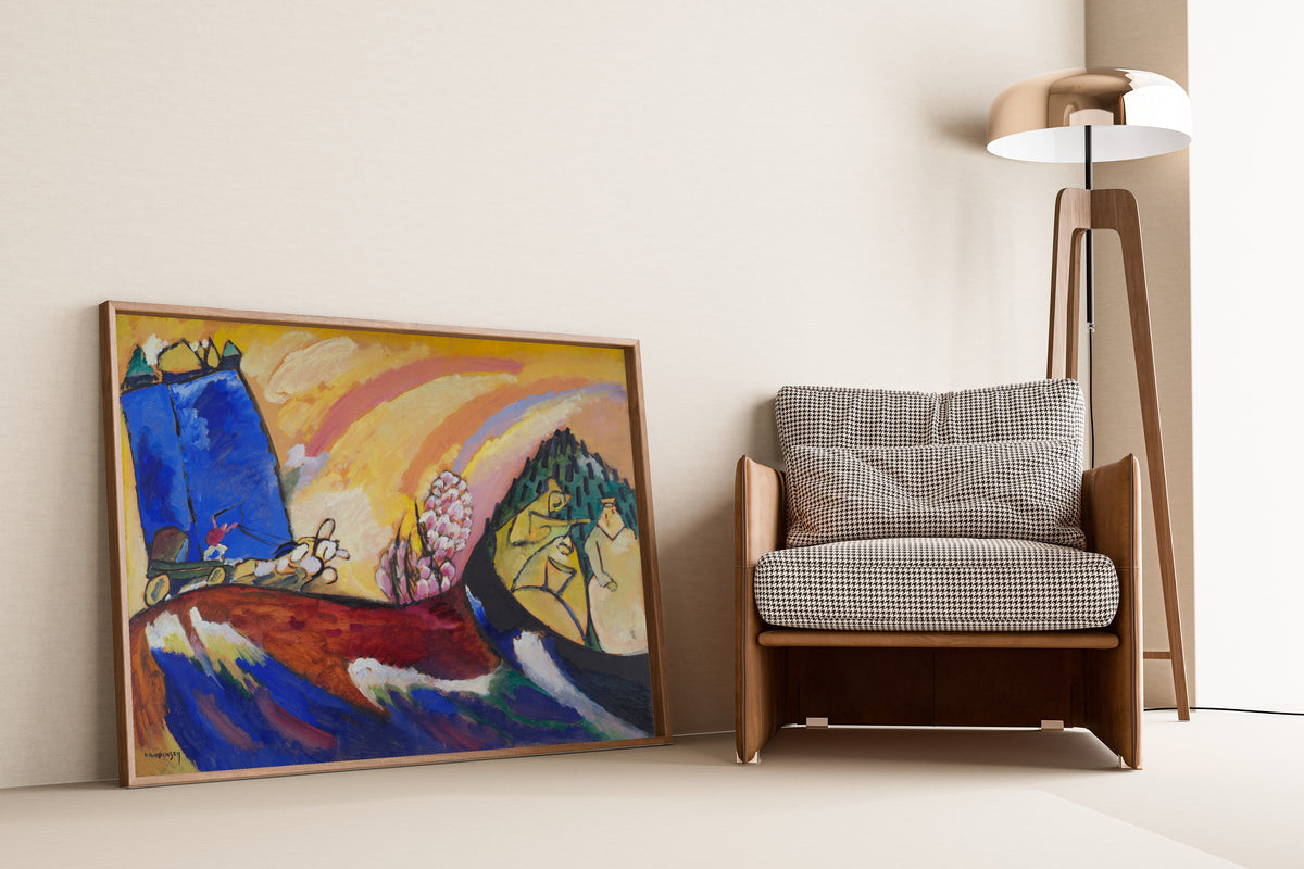 Wassily Kandinsky — Painting with Troika | Expressionist Fine Art Print
