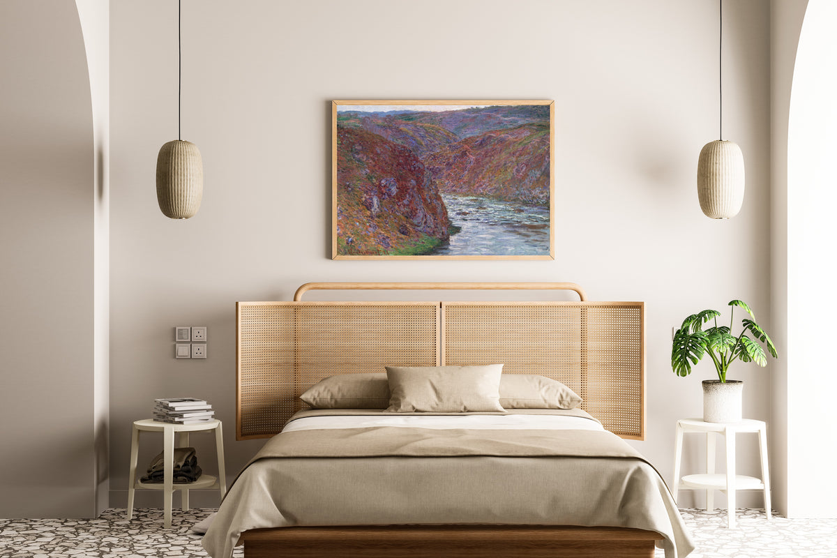Claude Monet — Valley of the Creuse (Gray Day) | Fine Art Print