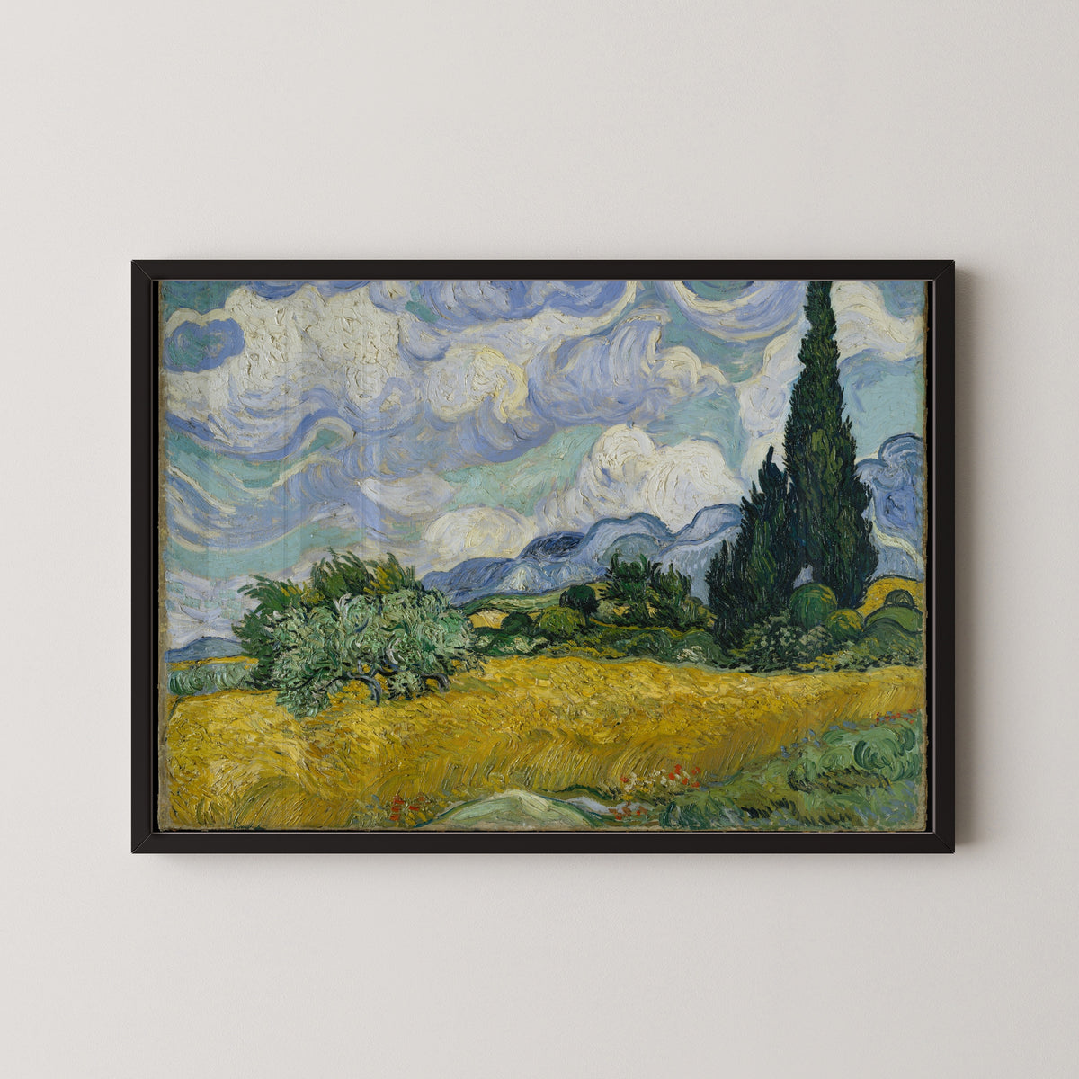 Vincent van Gogh — Wheat Field with Cypresses | Fine Art Print