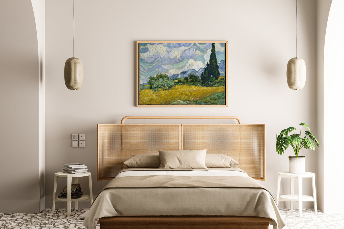 Vincent van Gogh — Wheat Field with Cypresses | Fine Art Print