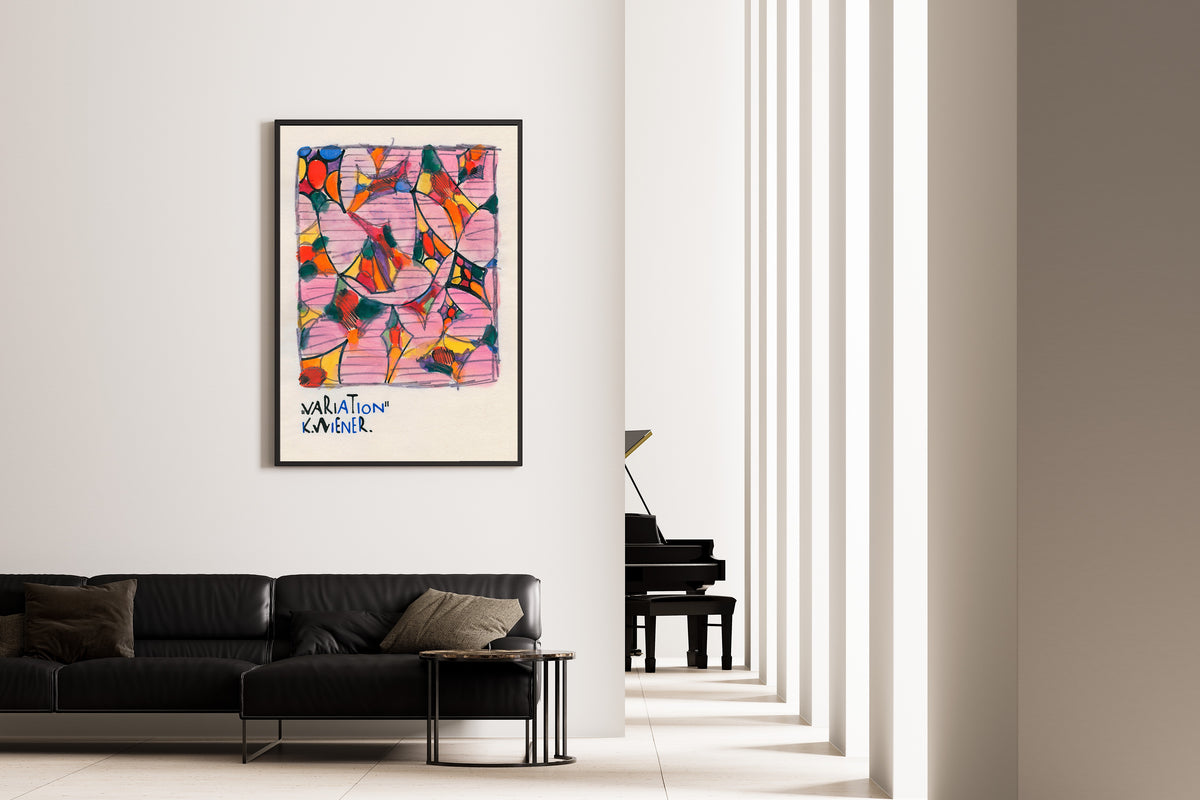 Karl Wiener — Variation | Abstract Art Print