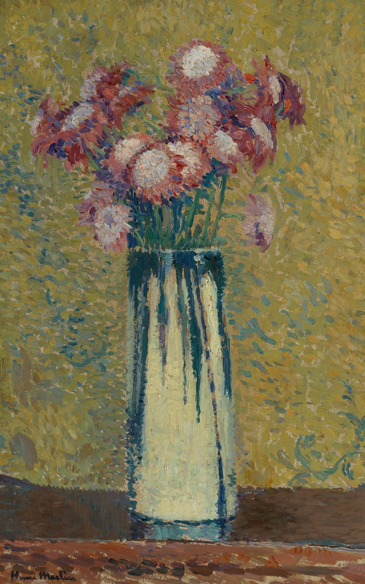 Henri Martin — Vase de fleurs | Pointillist Still Life Print