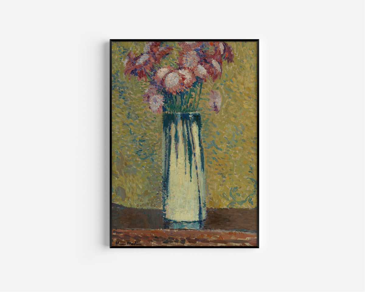 Henri Martin — Vase de fleurs | Pointillist Still Life Print