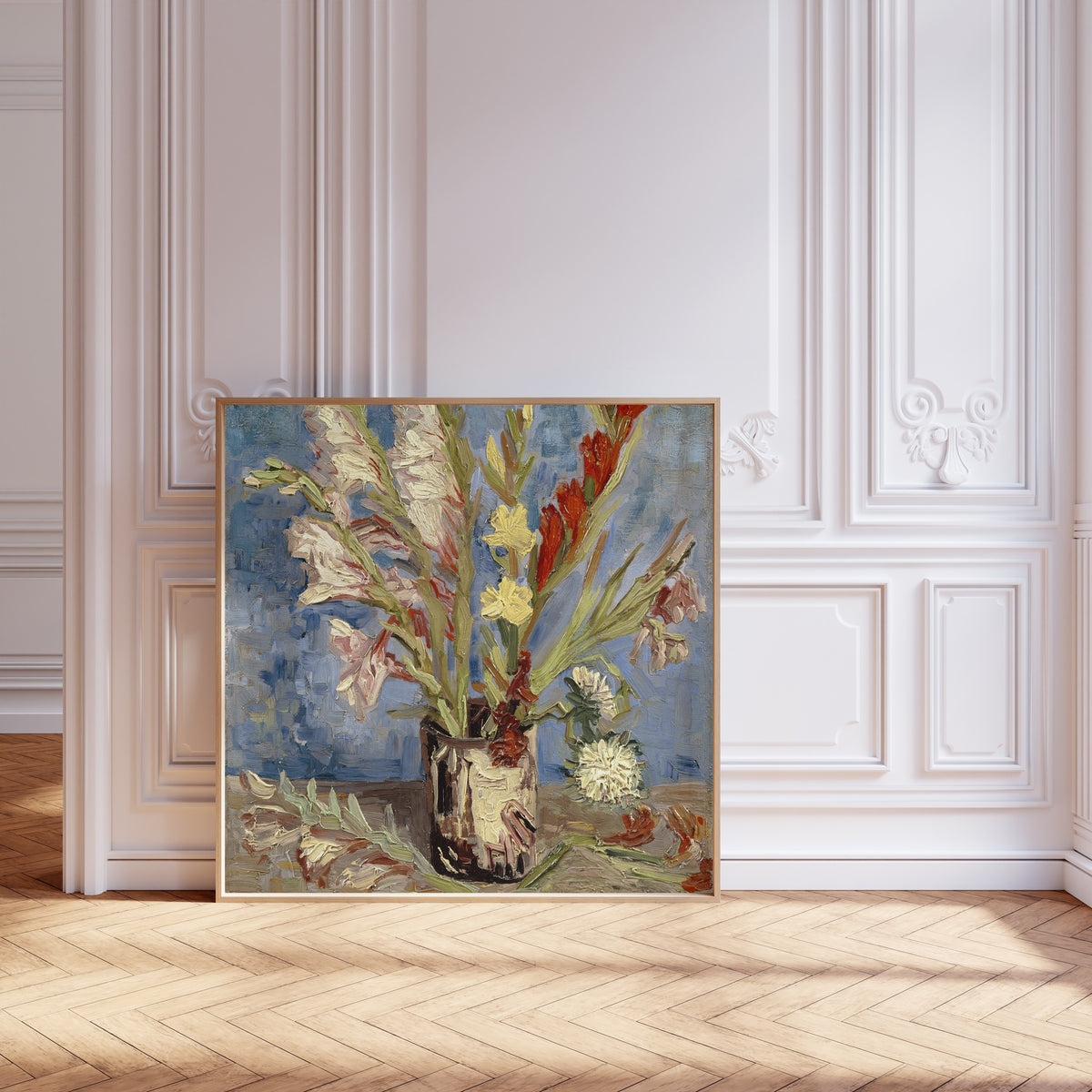 Vincent van Gogh — Vase with Gladioli and China Asters | Fine Art Print