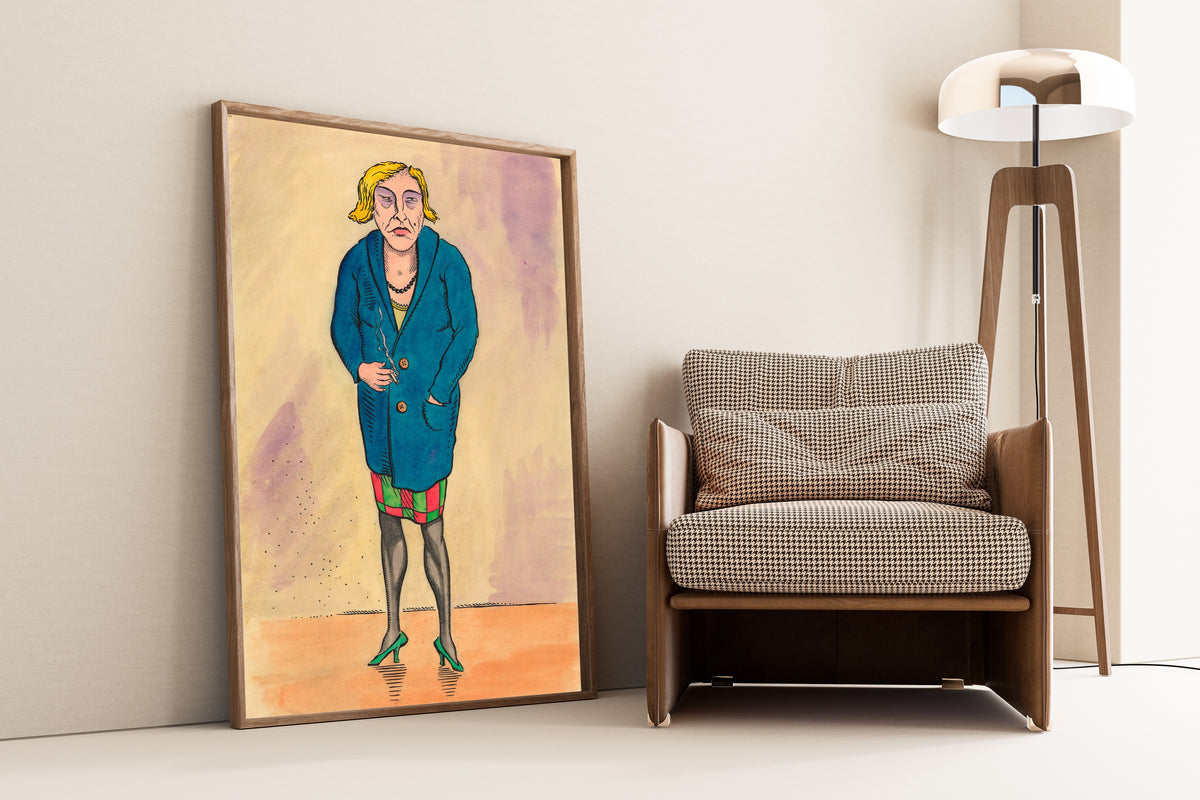 Karl Wiener — Verfall (Decay) | Modernist Art Print
