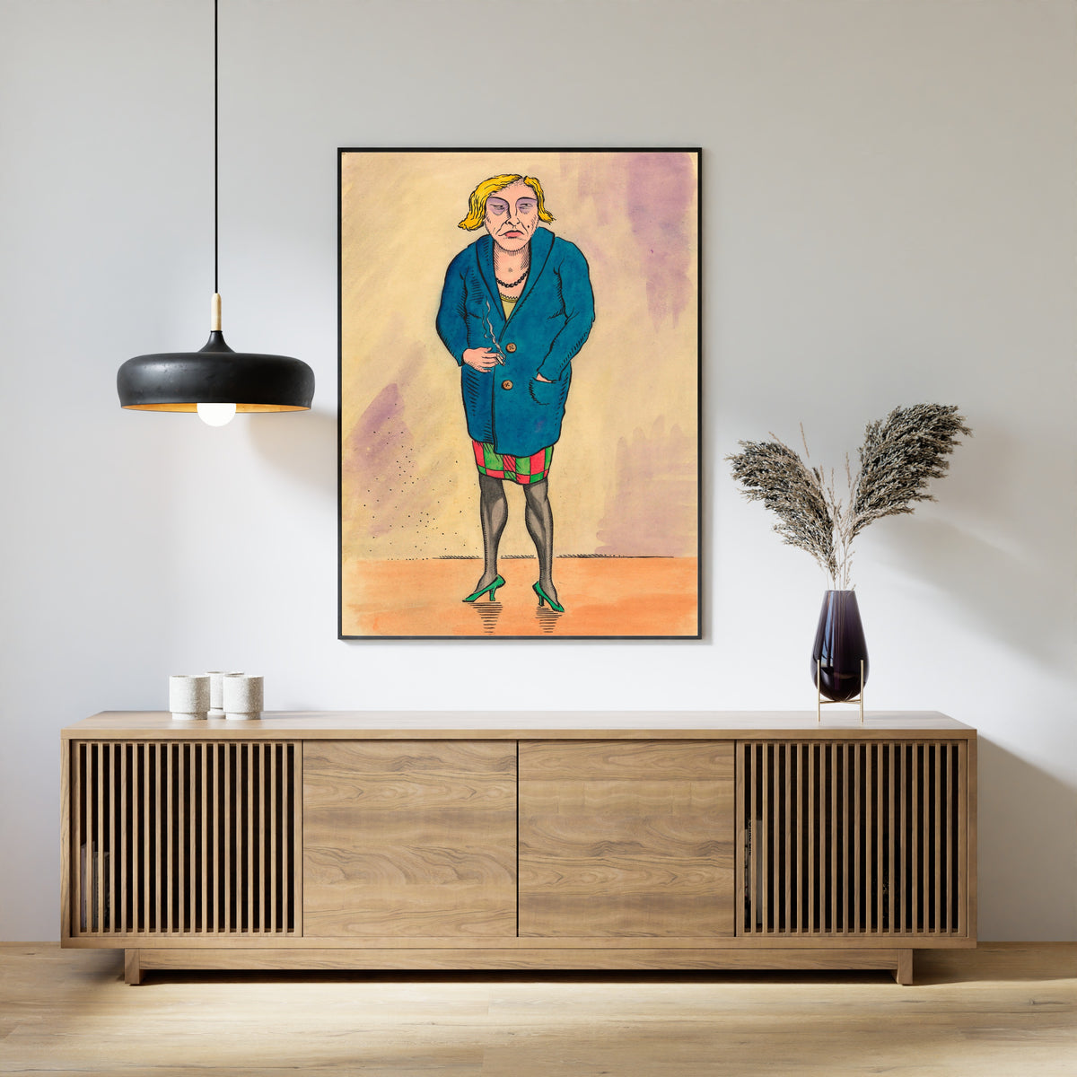 Karl Wiener — Verfall (Decay) | Modernist Art Print