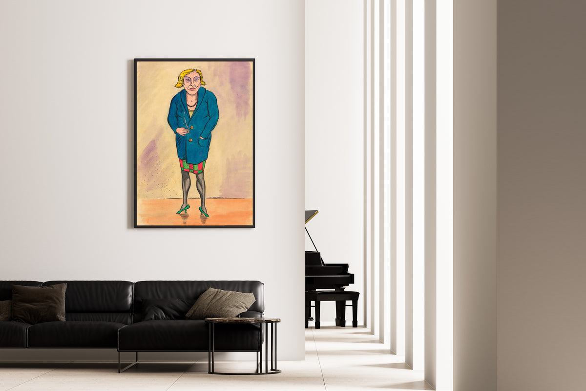 Karl Wiener — Verfall (Decay) | Modernist Art Print