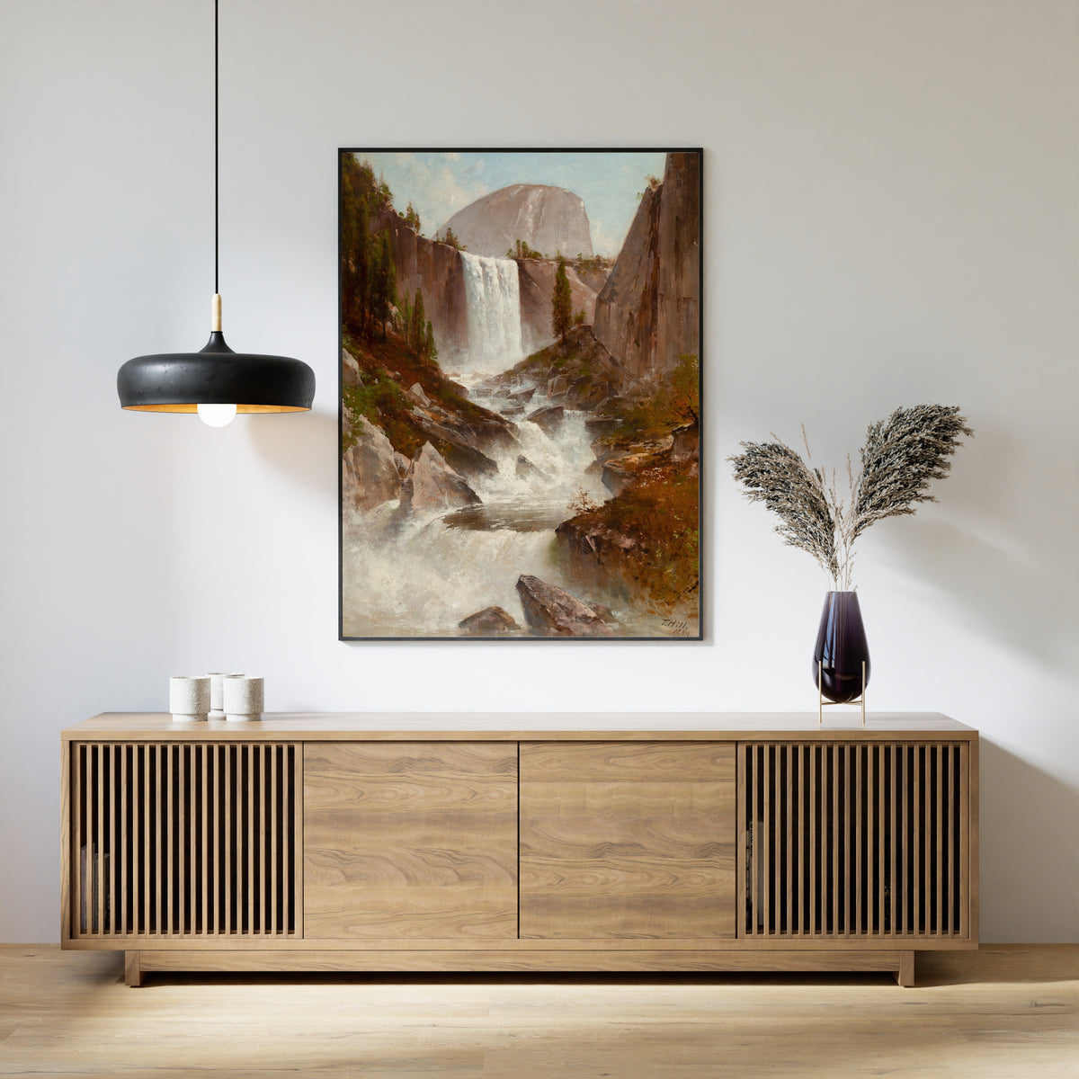 Thomas Hill — Vernal Falls, Yosemite | Landscape Fine Art Print