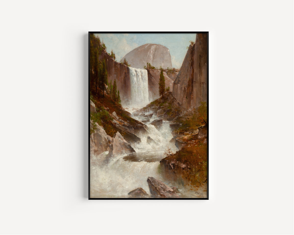 Thomas Hill — Vernal Falls, Yosemite | Landscape Fine Art Print