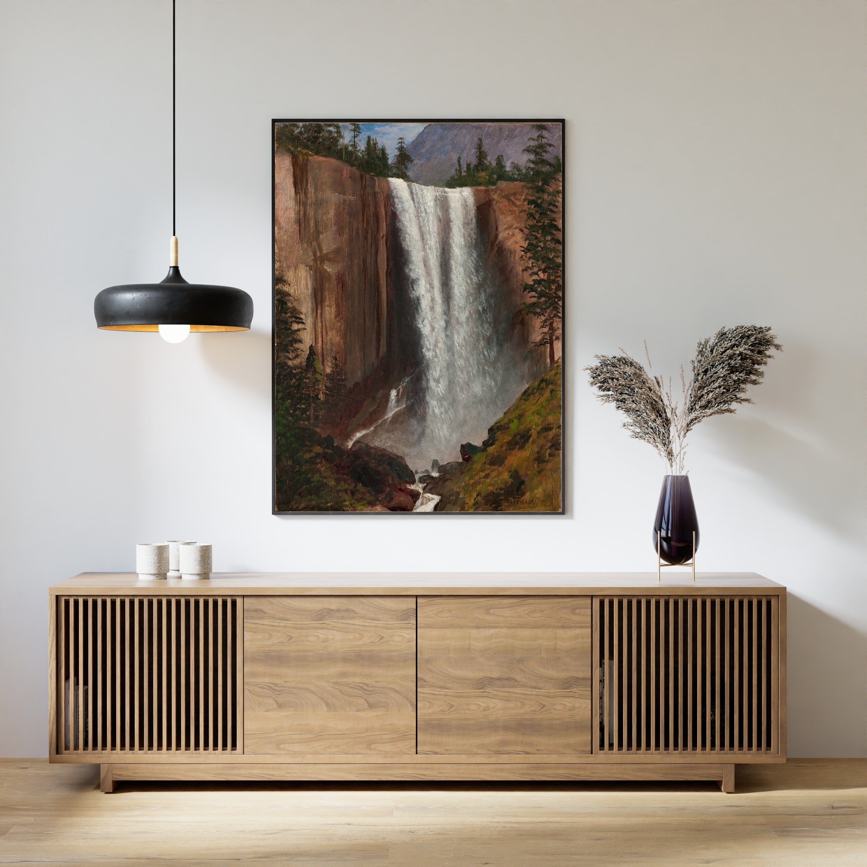 Albert Bierstadt — Vernal Fall | Landscape Fine Art Print