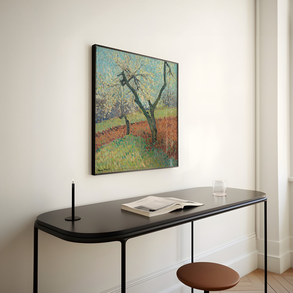 Henri Martin — Vieux pruniers | Pointillist Landscape Print