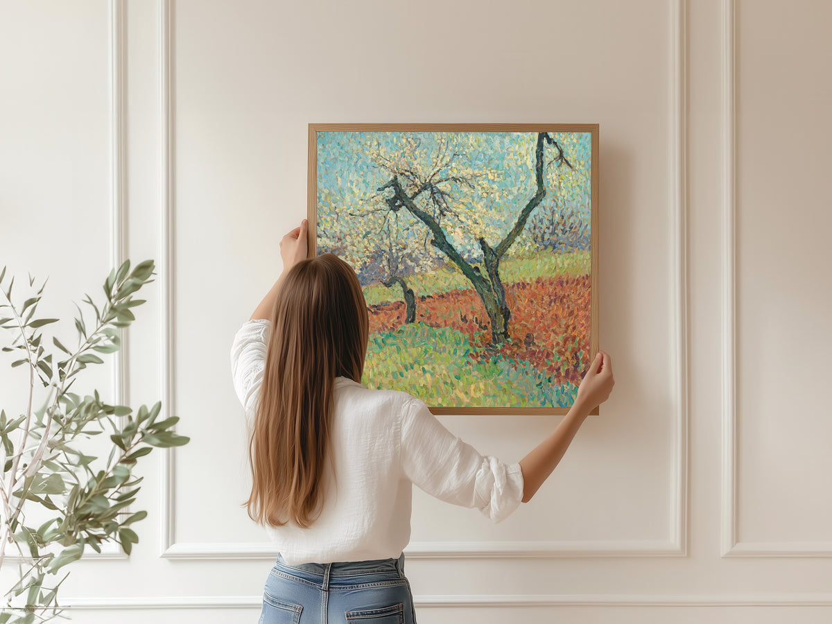 Henri Martin — Vieux pruniers | Pointillist Landscape Print