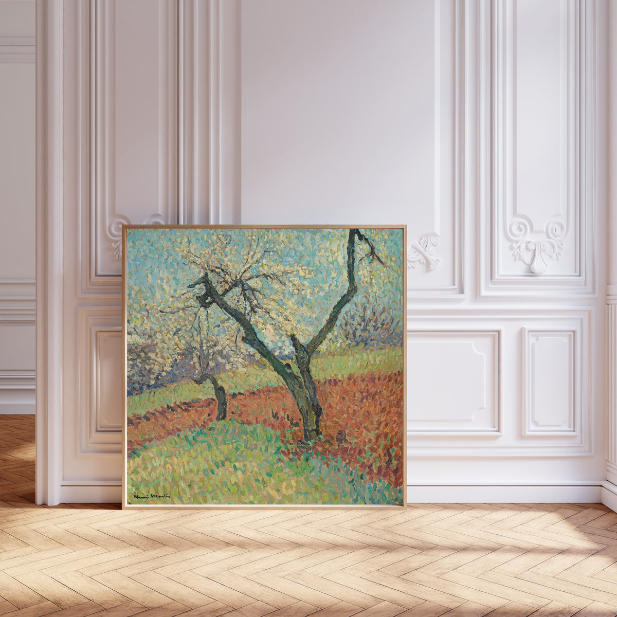 Henri Martin — Vieux pruniers | Pointillist Landscape Print