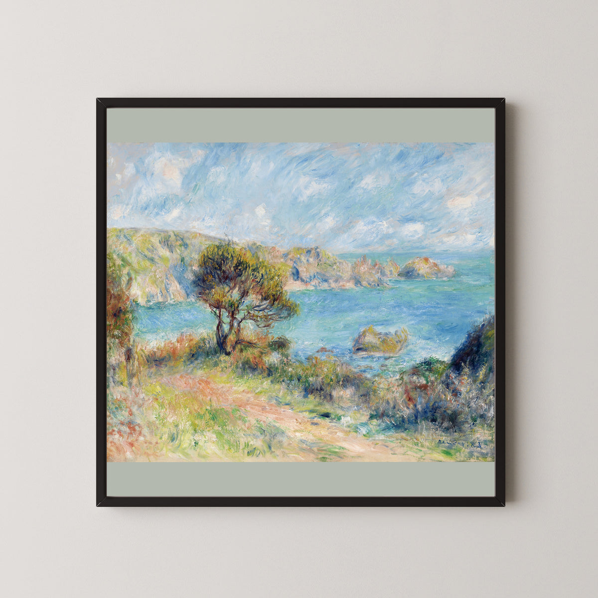 Pierre-Auguste Renoir — View at Guernsey | Fine Art Print