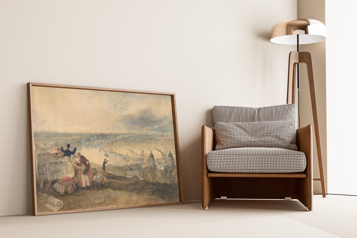 J.M.W. Turner — View of London from Greenwich | Landscape Fine Art Print