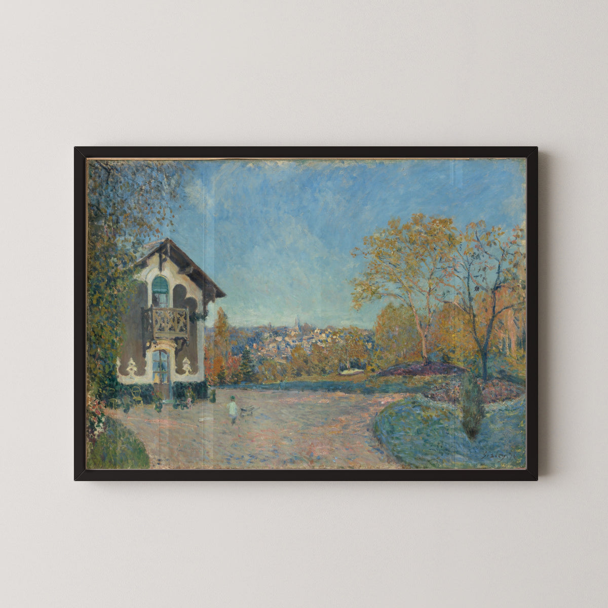 Alfred Sisley — View of Marly-le-Roi from Coeur-Volant | Fine Art Print