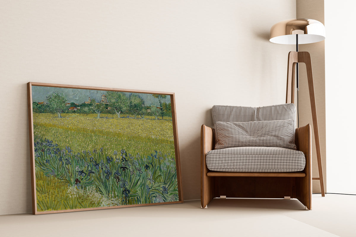 Vincent van Gogh — View of Arles with Irises | Fine Art Print