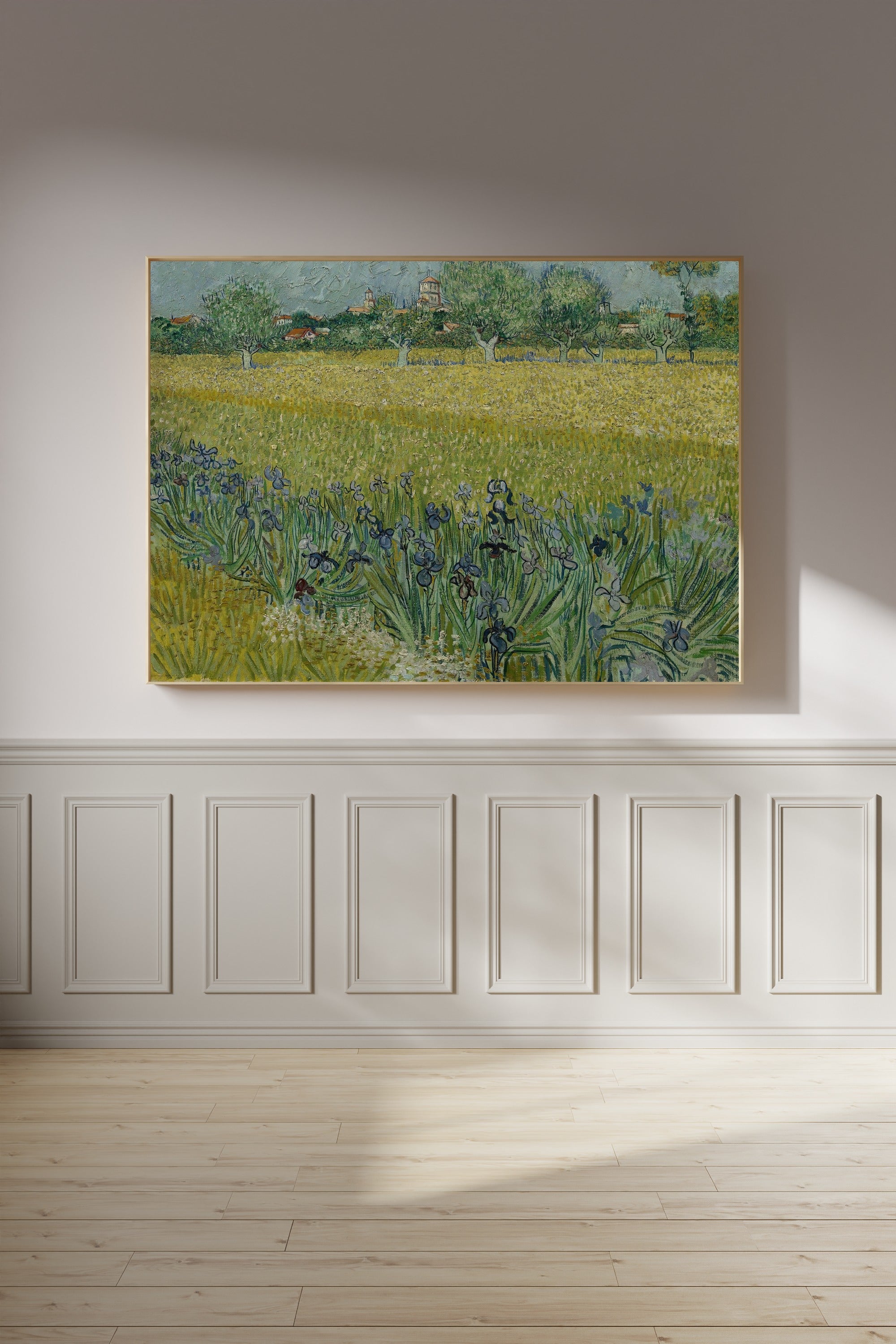 Vincent van Gogh — View of Arles with Irises | Fine Art Print