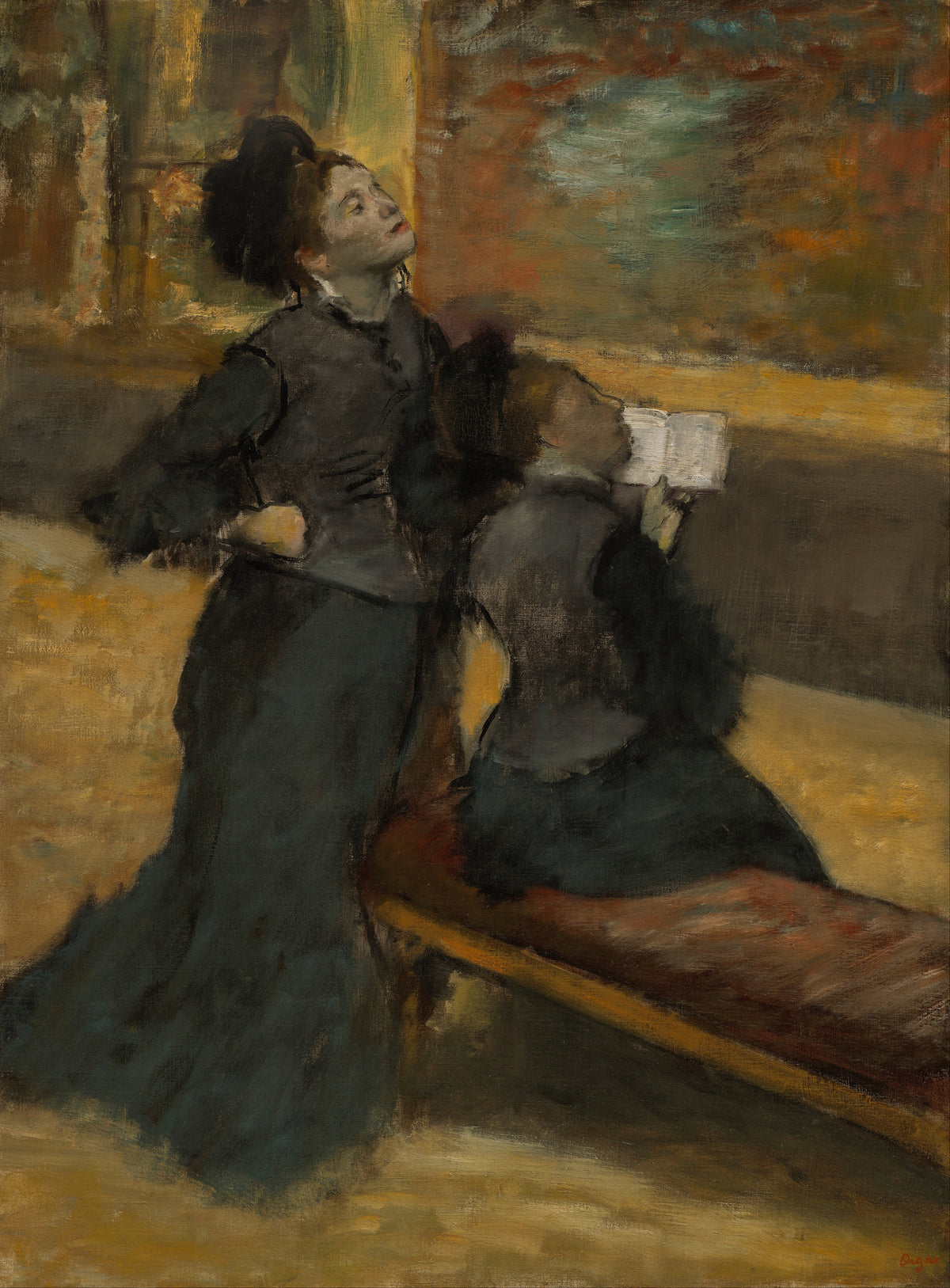 Edgar Degas — Visit to a Museum | Fine Art Print