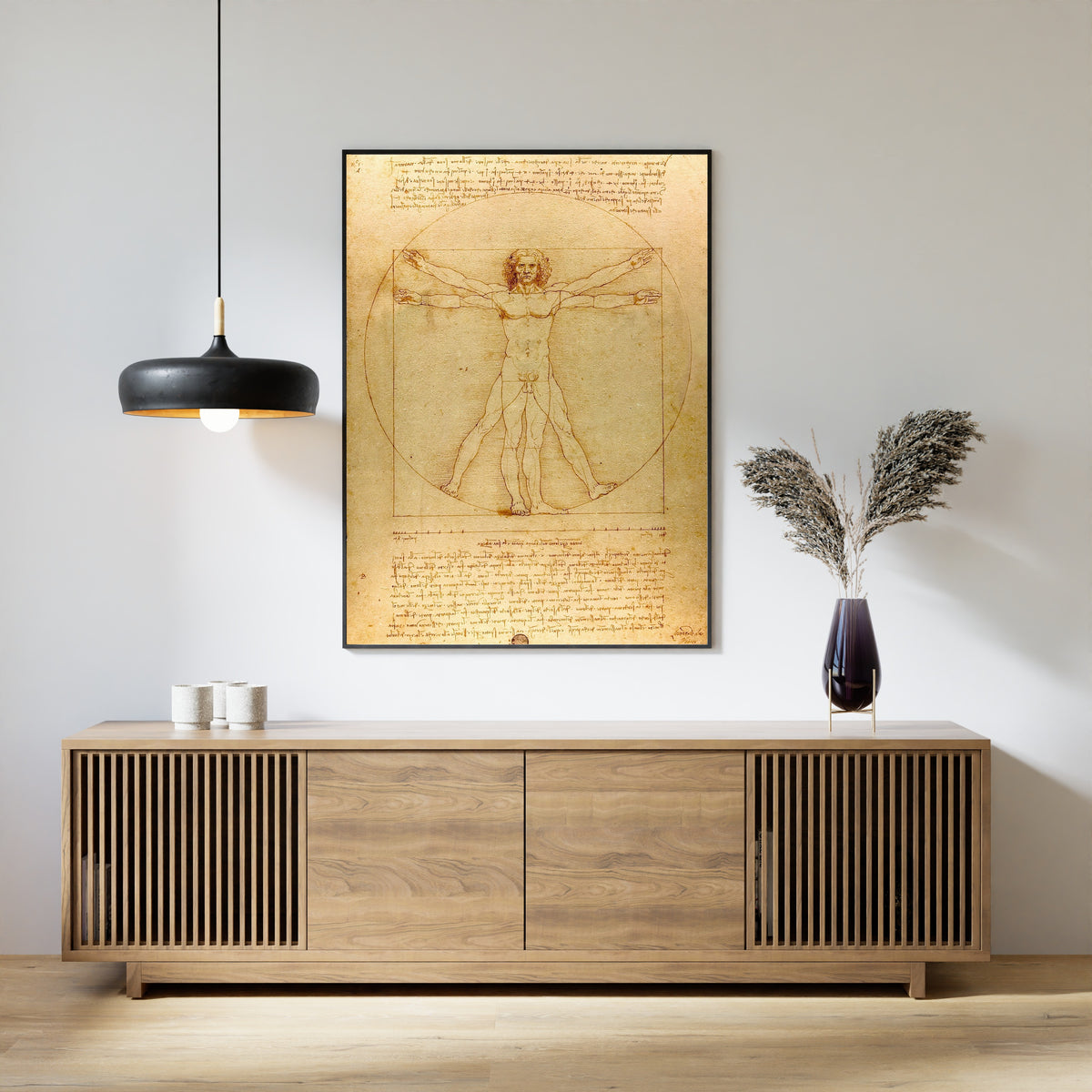 Leonardo da Vinci — Vitruvian Man | Fine Art Print