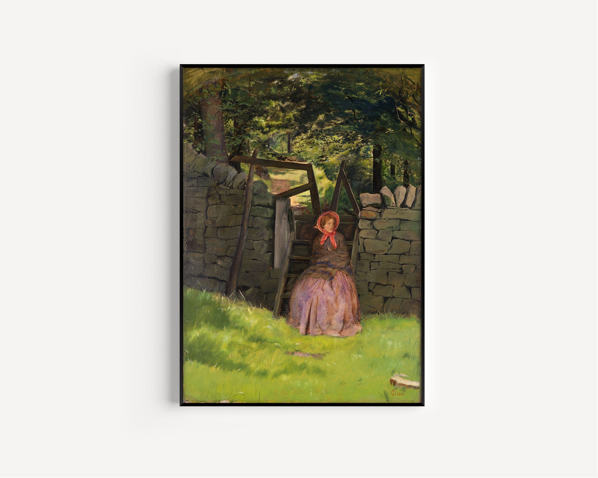 John Everett Millais — Waiting | Pre-Raphaelite Art Print