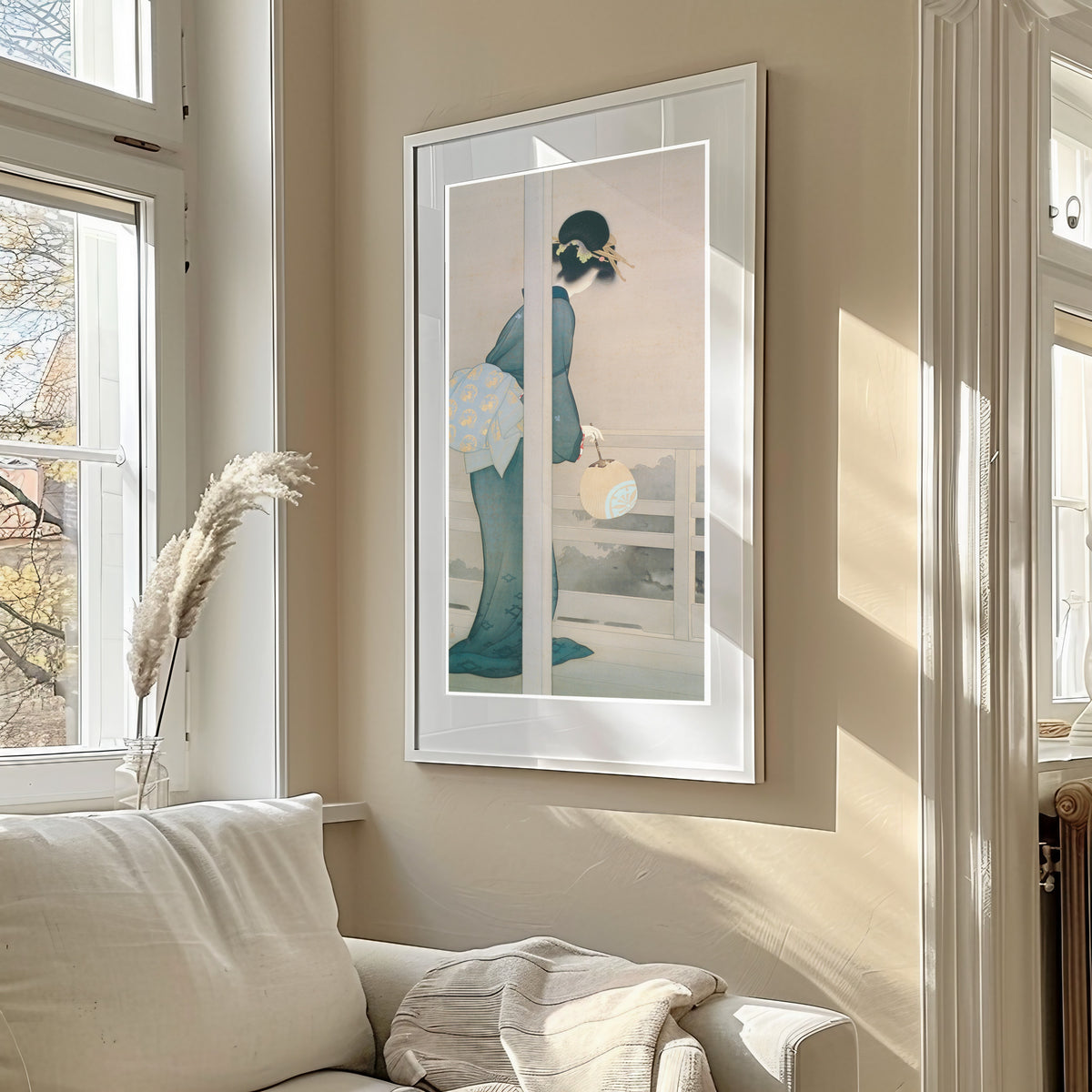 Uemura Shōen — Waiting for the Moon (Taigetsu) | Fine Art Print