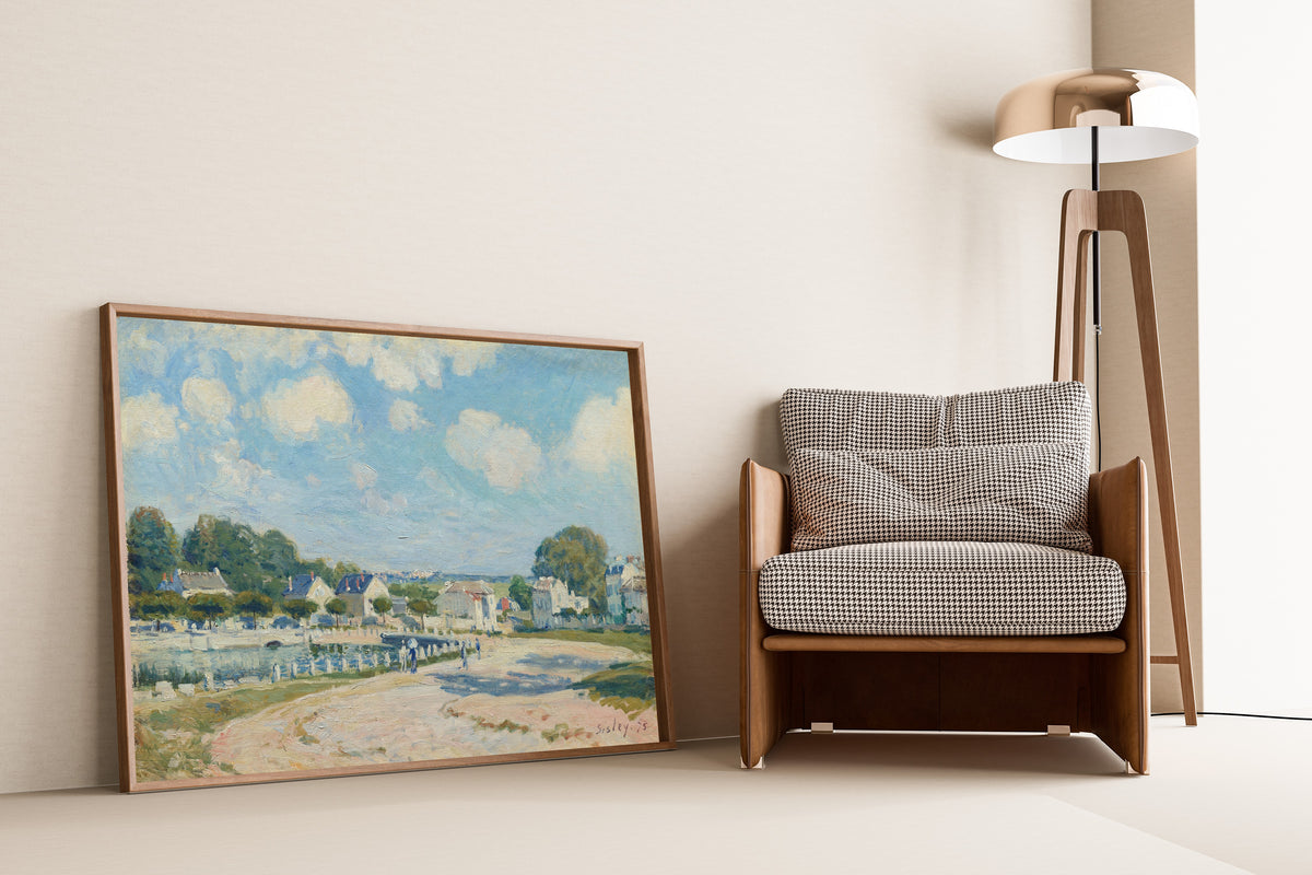 Alfred Sisley — Watering Place at Marly | Fine Art Print