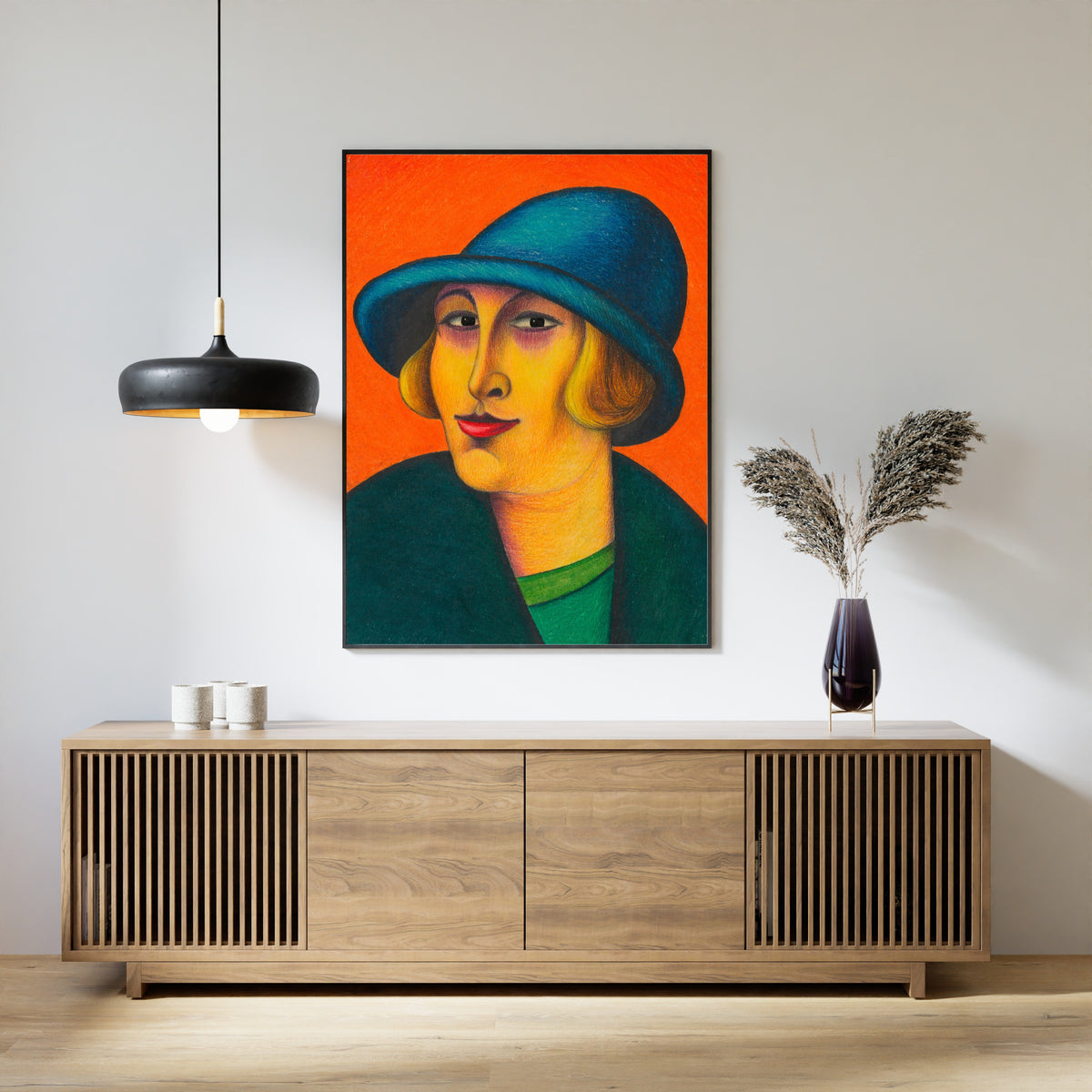 Karl Wiener — Weib (Woman) | Modernist Art Print