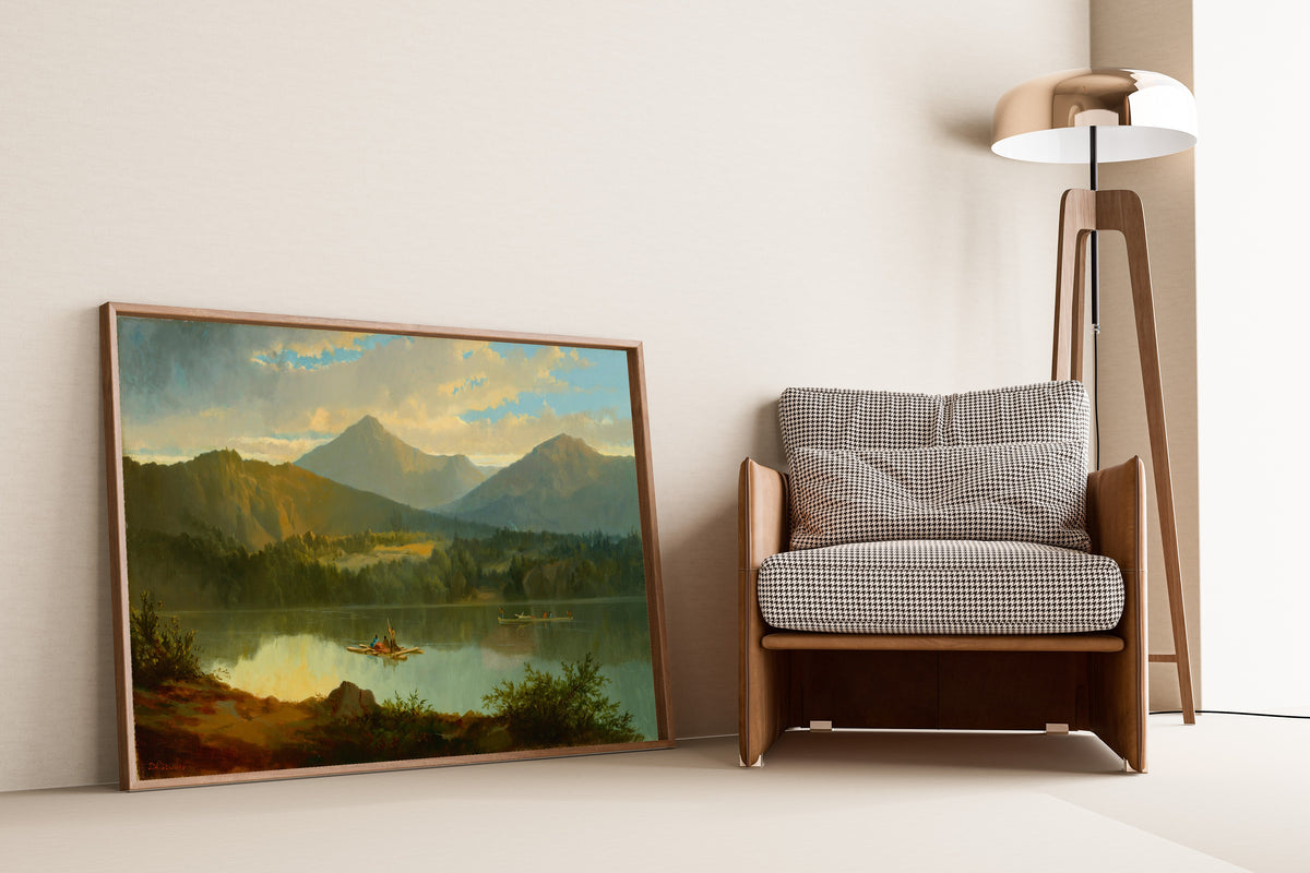 John Mix Stanley — Western Landscape | Landscape Fine Art Print