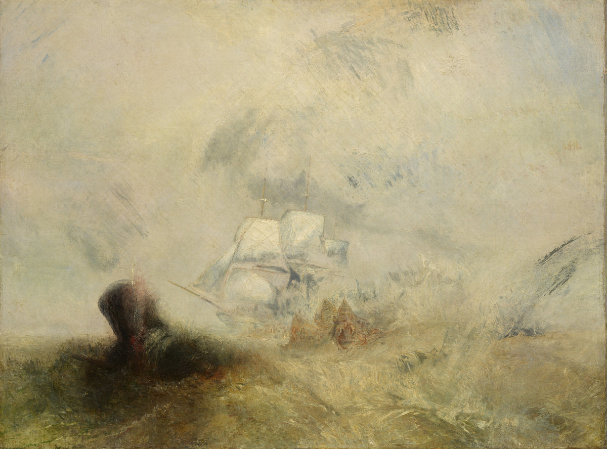 J.M.W. Turner — Whalers | Landscape Fine Art Print