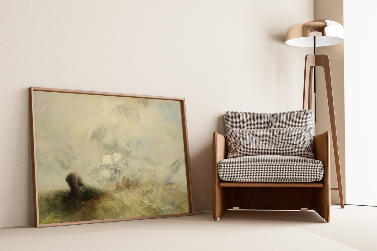 J.M.W. Turner — Whalers | Landscape Fine Art Print