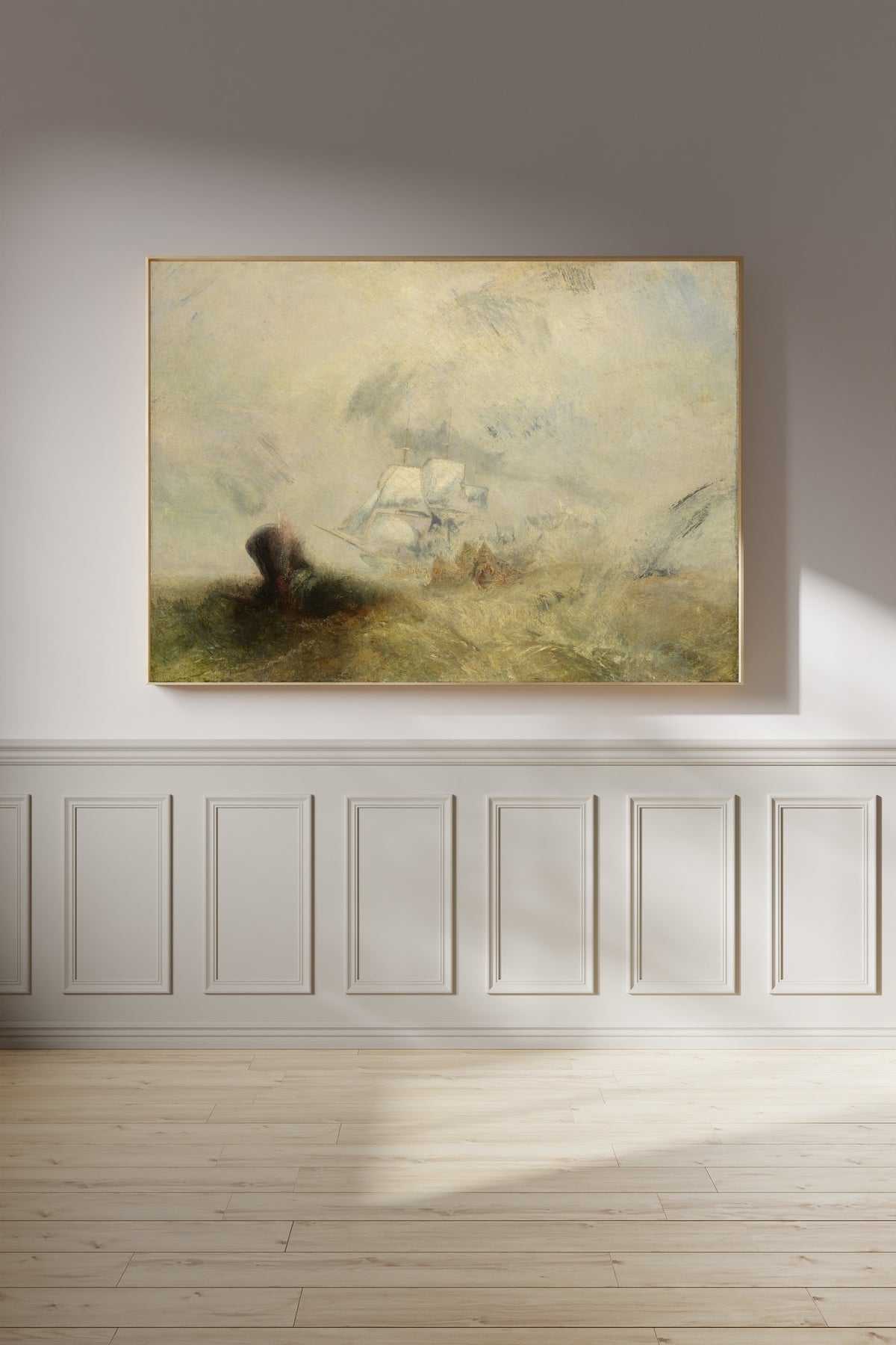 J.M.W. Turner — Whalers | Landscape Fine Art Print