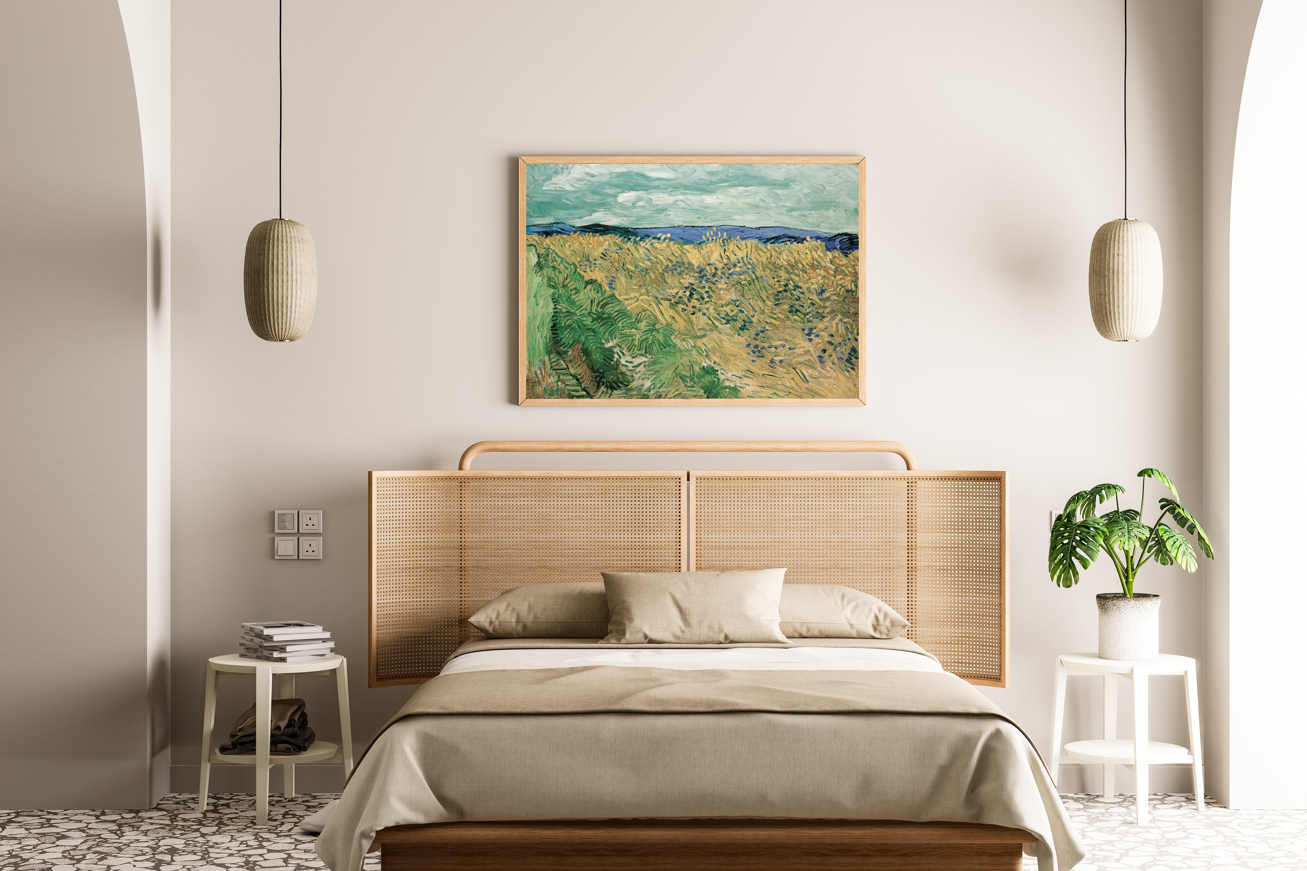 Vincent van Gogh — Wheatfield with Cornflowers | Fine Art Print