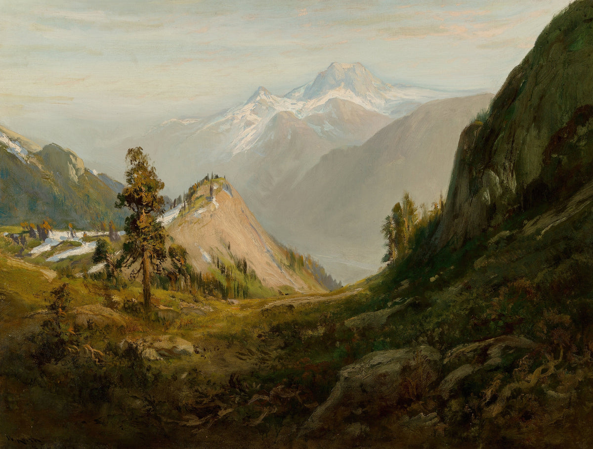 William Keith — Where Gold Was Found in California | Landscape Fine Art Print
