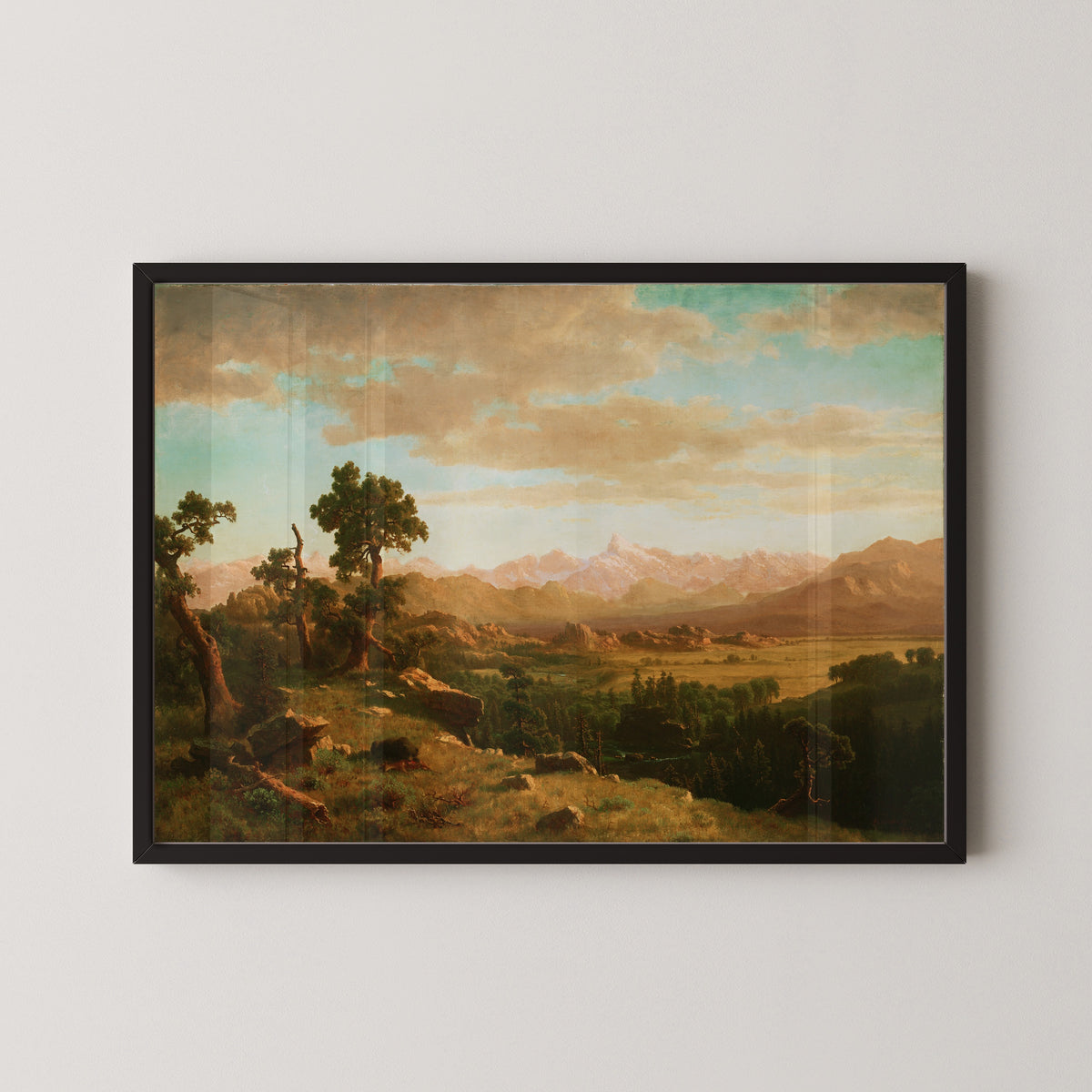 Albert Bierstadt — Wind River Country | Landscape Fine Art Print
