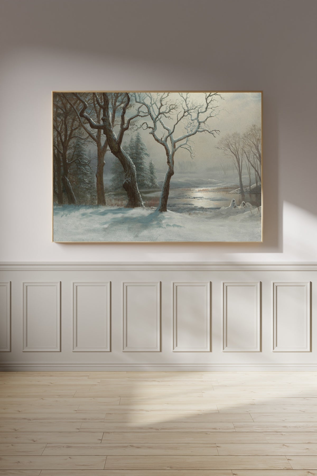 Albert Bierstadt — Winter in Yosemite | Landscape Fine Art Print