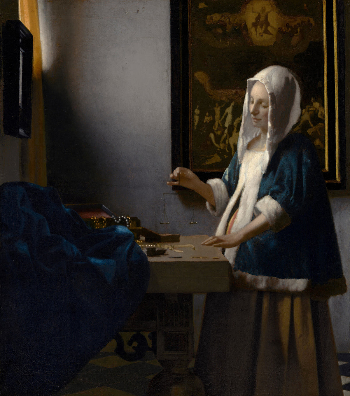 Johannes Vermeer — Woman Holding a Balance | Fine Art Print