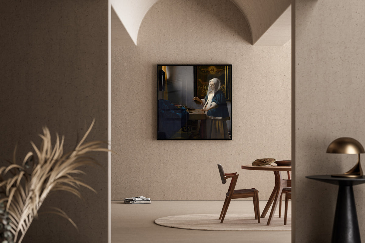 Johannes Vermeer — Woman Holding a Balance | Fine Art Print
